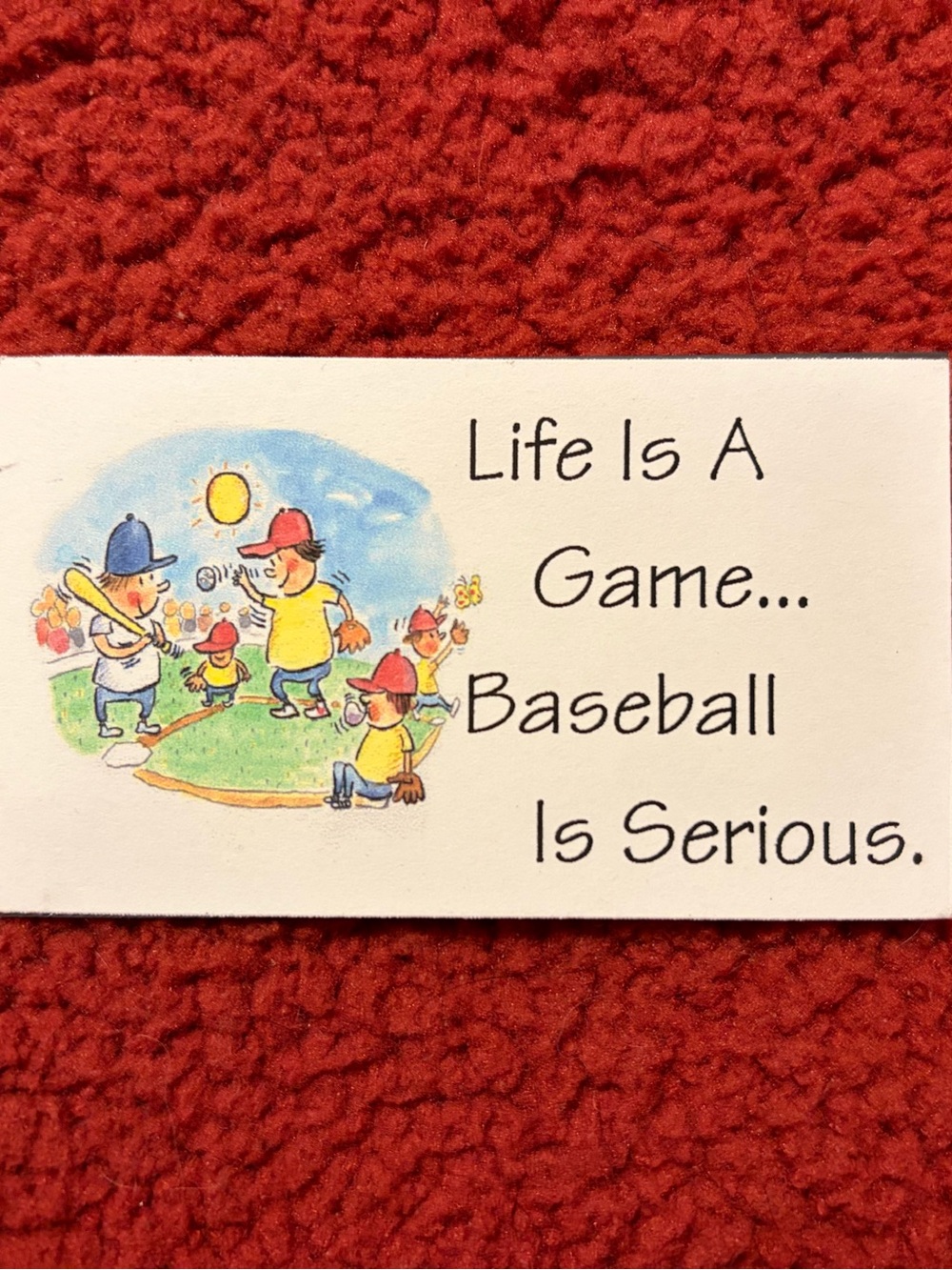 Life Is A Game magnet